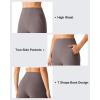 image:imageG4Free EverGoing Womens Wide Leg Shorts High Waisted 4  5Casual Comfy Shorts with Pockets for Yoga Workout LoungeTaupe