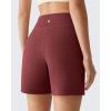 image:imageG4Free EverGoing Womens Wide Leg Shorts High Waisted 4  5Casual Comfy Shorts with Pockets for Yoga Workout LoungeWine