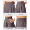 image:imageG4Free ShiftReady Shorts for Women Dressy Casual 7  High Waisted Wide Leg Pleated Shorts with PocketsTaupe