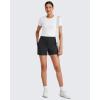 image:imageG4Free Smoofit Modal Soft Casual Shorts for Women High Waisted Summer Lounge Sweat Shorts with PocketsBlack