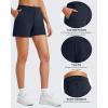 image:imageG4Free Smoofit Modal Soft Casual Shorts for Women High Waisted Summer Lounge Sweat Shorts with PocketsDark Navy