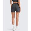 image:imageG4Free Smoofit Modal Soft Sweat Shorts Women Shockcord Elastic Waist Summer Casual Lounge Shorts with PocketsDark Grey