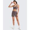 image:imageG4Free Smoofit Modal Soft Sweat Shorts Women Shockcord Elastic Waist Summer Casual Lounge Shorts with PocketsTaupe