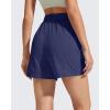 image:imageG4Free Workout Shorts Women 4 High Waisted Lightweight Shorts with Pockets for Hiking Running Casual OutdoorDark Navy