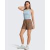 image:imageG4Free Workout Shorts Women 4 High Waisted Lightweight Shorts with Pockets for Hiking Running Casual OutdoorLava Cake