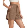 image:imageG4Free Workout Shorts Women 4 High Waisted Lightweight Shorts with Pockets for Hiking Running Casual OutdoorLava Cake