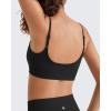 image:imageG4Free BareFeel Adjustable Spaghetti Straps Sports Bras Women  Scoop Neck Casual Yoga Crop Top Non PaddedBlack
