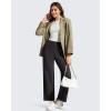 image:imageG4Free BareFeel Ankle Yoga Pants Women 78 Length High Stretch Waist Casual Dressy Pants with Pockets Slacks 252729Black