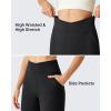 image:imageG4Free BareFeel Ankle Yoga Pants Women 78 Length High Stretch Waist Casual Dressy Pants with Pockets Slacks 252729Black