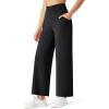 image:imageG4Free BareFeel Ankle Yoga Pants Women 78 Length High Stretch Waist Casual Dressy Pants with Pockets Slacks 252729Black