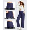 image:imageG4Free BareFeel Ankle Yoga Pants Women 78 Length High Stretch Waist Casual Dressy Pants with Pockets Slacks 252729Royal Blue