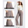 image:imageG4Free BareFeel Ankle Yoga Pants Women 78 Length High Stretch Waist Casual Dressy Pants with Pockets Slacks 252729Taupe