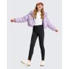 image:imageG4Free BareFeel Girls Leggings High Waist Athletic Yoga Pants with Pockets Dance Running Tights 612 YearsBlack