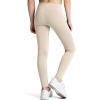 image:imageG4Free BareFeel Girls Leggings High Waist Athletic Yoga Pants with Pockets Dance Running Tights 612 YearsLight Khaki