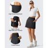 image:imageG4Free BareFeel High Stretch Golf Skirts for Women  15 A Line Tennis Skort Casual Summer Inner Shorts with 3 PocketsBlack