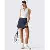 image:imageG4Free BareFeel High Stretch Golf Skirts for Women  15 A Line Tennis Skort Casual Summer Inner Shorts with 3 PocketsDark Navy