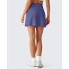 image:imageG4Free BareFeel High Stretch Golf Skirts for Women  15 A Line Tennis Skort Casual Summer Inner Shorts with 3 PocketsDusky Purple