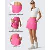 image:imageG4Free BareFeel High Stretch Golf Skirts for Women  15 A Line Tennis Skort Casual Summer Inner Shorts with 3 PocketsRosy Pink