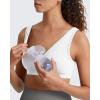 image:imageG4Free BareFeel Maternity Bra Wireless V Neck Nursing Bras for Breastfeeding U Back Pregnancy Sleep Bras YogaPure White