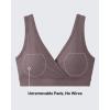 image:imageG4Free BareFeel Maternity Bra Wireless V Neck Nursing Bras for Breastfeeding U Back Pregnancy Sleep Bras YogaTaupe