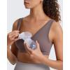 image:imageG4Free BareFeel Maternity Bra Wireless V Neck Nursing Bras for Breastfeeding U Back Pregnancy Sleep Bras YogaTaupe