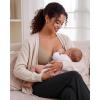 image:imageG4Free BareFeel Maternity Bra Wireless V Neck Nursing Bras for Breastfeeding U Back Pregnancy Sleep Bras YogaToffee