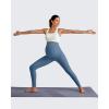 image:imageG4Free BareFeel Maternity Leggings with Pockets Over The Belly Stretchy Workout Yoga Pregnancy PantsBlue Gray
