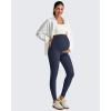 image:imageG4Free BareFeel Maternity Leggings with Pockets Over The Belly Stretchy Workout Yoga Pregnancy PantsDark Blue