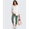 image:imageG4Free BareFeel Maternity Leggings with Pockets Over The Belly Stretchy Workout Yoga Pregnancy PantsGray Sage
