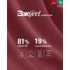 image:imageG4Free BareFeel Maternity Leggings with Pockets Over The Belly Stretchy Workout Yoga Pregnancy PantsRed