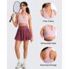 image:imageG4Free BareFeel V Neck Sports Bra for Women  Padded Collared Racerback Tennis Workout Tank TopsBlush
