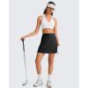 image:imageG4Free BareFeel V Neck Sports Bra for Women  Padded Collared Racerback Tennis Workout Tank TopsPure White