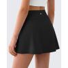 image:imageG4Free Barefeel Tennis Skirts for Girls High Waisted Athletic Skort with Builtin Shorts and Pockets for Golf Running CasualBlack