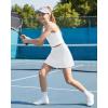 image:imageG4Free Barefeel Tennis Skirts for Girls High Waisted Athletic Skort with Builtin Shorts and Pockets for Golf Running CasualPure White
