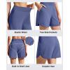 image:imageG4Free Chillwhisp Running Shorts for Women 4  High Waist Lightweight Casual Athletic Shorts Builtin Liner with PocketsDusky Purple