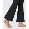image:imageG4Free EverGoing Maternity Flare Leggings with Pockets Over The Belly Pregnancy Work Ankle Pants 252729Black