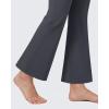 image:imageG4Free EverGoing Maternity Flare Leggings with Pockets Over The Belly Pregnancy Work Ankle Pants 252729Dark Gray