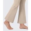 image:imageG4Free EverGoing Maternity Flare Leggings with Pockets Over The Belly Pregnancy Work Ankle Pants 252729Light Khaki