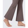 image:imageG4Free EverGoing Maternity Flare Leggings with Pockets Over The Belly Pregnancy Work Ankle Pants 252729Taupe
