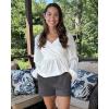 image:imageG4Free ShiftReady 3 Dress Shorts for Women High Waisted Trouser Shorts Tailored Trendy Casual Ladies Short with PocketsDark Grey
