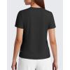 image:imageG4Free Soft Lyocell Quick Dry Workout Tops for Women  Running Yoga Athletic Gym Casual Short Sleeve TShirt BreathableBlack