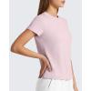 image:imageG4Free Soft Lyocell Quick Dry Workout Tops for Women  Running Yoga Athletic Gym Casual Short Sleeve TShirt BreathableLight Pink