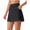 image:imageG4Free BareFeel High Stretch Golf Skirts for Women  15 A Line Tennis Skort Casual Summer Inner Shorts with 3 PocketsBlack