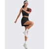 image:imageG4Free Chillwhisp Lightweight Running Shorts for Women 25 High Waist Workout Shorts with Liner Pocket TennisBlack