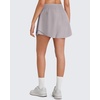 image:imageG4Free Chillwhisp Lightweight Running Shorts for Women 25 High Waist Workout Shorts with Liner Pocket TennisChime Gray