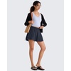 image:imageG4Free Chillwhisp Lightweight Running Shorts for Women 25 High Waist Workout Shorts with Liner Pocket TennisDark Navy