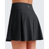 image:imageG4Free High Waisted Tennis Skirts for Women 15 Pleated Flowy Athletic Skorts Summer Casual Inner Shorts with 4 PocketsBlack