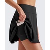 image:imageG4Free High Waisted Tennis Skirts for Women 15 Pleated Flowy Athletic Skorts Summer Casual Inner Shorts with 4 PocketsBlack