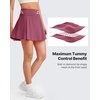 image:imageG4Free High Waisted Tennis Skirts for Women 15 Pleated Flowy Athletic Skorts Summer Casual Inner Shorts with 4 PocketsDark Burgundy