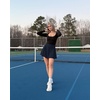image:imageG4Free High Waisted Tennis Skirts for Women 15 Pleated Flowy Athletic Skorts Summer Casual Inner Shorts with 4 PocketsDark Navy